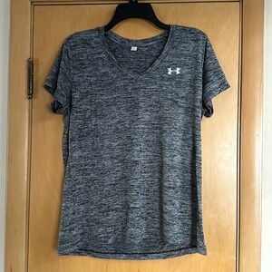 under armour grey heather hestgear t shirt